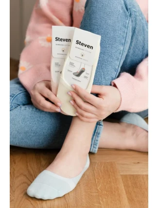 DÁMSKÉ BAVLNĚNÉ PONOŽKY SE SILIKONEM 058 DÁMSKÉ BAVLNĚNÉ PONOŽKY SE SILIKONEM 058