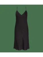 Dámská noční košile Silky Sensuality NDW X - BLACK - černá 0004 - TRIUMPH Dámská noční košile Silky Sensuality NDW X - BLACK - černá 0004 - TRIUMPH