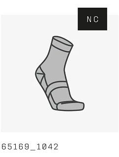 Cyklistické ponožky POC Motion MTB Sock, šedé