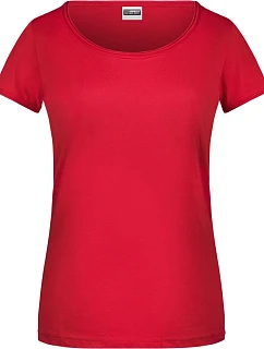 Daiber 8001 Dámské tričko z bio bavlny 02.8001 red