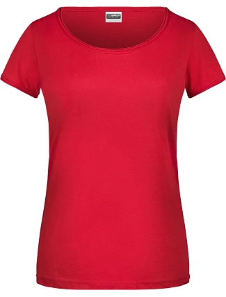 Daiber 8001 Dámské tričko z bio bavlny 02.8001 red Daiber 8001 Dámské tričko z bio bavlny 02.8001 red