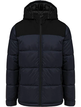 Kariban K 6163 Prošívaná bunda s kapucí 20.6163 navy/black Kariban K 6163 Prošívaná bunda s kapucí 20.6163 navy/black