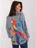 Košile DHJ KS 18850 1.99 námořnická a bílá