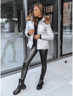 Dámská prošívaná zimní bunda SPARKLE šedá FashionStreet TY3952