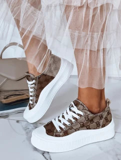 Dámské hnědé tenisky MERTIE FashionStreet ZY0463