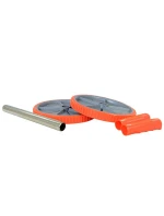 Cvičební kolečko Profit DK 3216 oranžová Cvičební kolečko Profit DK 3216 oranžová