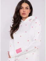 Mikina D10618BC02834A1 bílá Mikina D10618BC02834A1 bílá