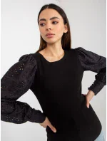 Dámská halenka TW BZ OB 046.62P černá - FPrice