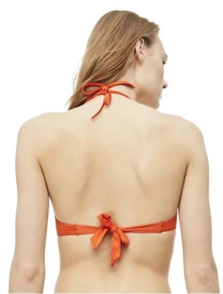 Vrchní díl plavek KW0KW00552-659 oranžová - Calvin Klein Vrchní díl plavek KW0KW00552-659 oranžová - Calvin Klein