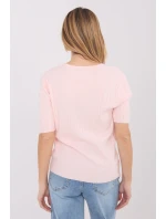 Svetr s krátkým rukávem  model 222834 Factory Price