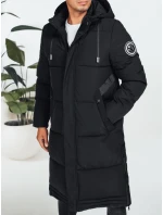 Pánská zimní bunda s kapucí černá TX5068 Pánská zimní bunda s kapucí černá TX5068