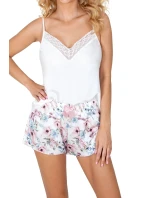 Dámské pyžamo Rosa 1/2 cream - Donna Dámské pyžamo Rosa 1/2 cream - Donna
