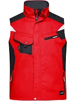 Daiber JN 822 Pracovní vesta - Strong 02.0822 red/black Daiber JN 822 Pracovní vesta - Strong 02.0822 red/black