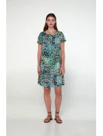 Vamp - Šaty s krátkými rukávy 20409 - Vamp Vamp - Šaty s krátkými rukávy 20409 - Vamp