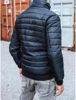 Pánská přechodná bunda prošívaná tmavě modrá FashionStreet TX2822z