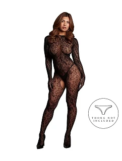 Bodystocking Shots Le Desir DES096 Roxy Leopard
