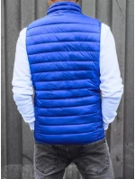 Pánská modrá vesta FashionStreet TX4318 Pánská modrá vesta FashionStreet TX4318