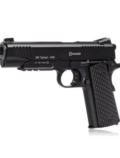 RANGER 1911 Tactical KWC pistole ráže 4,5 BBs BLOW BACK 17 výstřelů FULL METAL CO2 (AAKCMB770AZB)