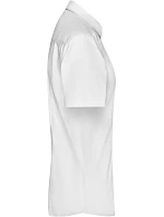 Daiber JN 683 Mikro keprová halenka s krátkým rukávem 02.0683 white Daiber JN 683 Mikro keprová halenka s krátkým rukávem 02.0683 white