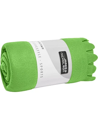 Daiber JN 957 Fleecová deka s třásněmi 02.0957 green Daiber JN 957 Fleecová deka s třásněmi 02.0957 green