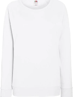 Fruit of the Loom Lady-Fit LW Raglan Sweat Dámská raglánová mikina 16.2146 white