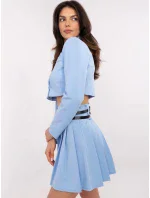 Bunda DHJ ZT 8670.16 světle modrá Bunda DHJ ZT 8670.16 světle modrá