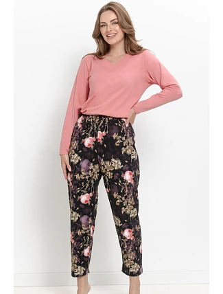 3614 DÁMSKÉ DLOUHÉ PYŽAMO MARIBEL M–XL 3614 DÁMSKÉ DLOUHÉ PYŽAMO MARIBEL M–XL