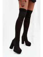 Kozačky na podpatku  model 220717 Step in style