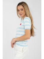 Svetr s krátkým rukávem  model 224320 Factory Price