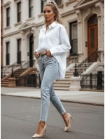 Dámské džínové kalhoty slim fit SPARKLI blue FashionStreet UY2488