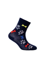 Chlapecké vzorované ponožky Wola W44.P01 U44.P01 33-38