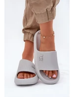 Dámské Pěnové Sandály Na Platformě S Medvědem Vinceza 75210 Šedé