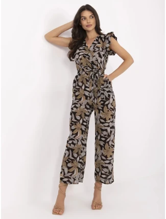 Kombinéza DHJ KO 13568.13P černá a béžová