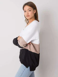 Mikina RV BL 5972.07 černá a béžová