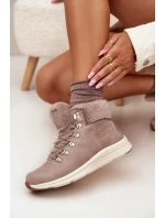 Dámské trapery s kožíškem Big Star – šedé