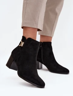 Boty na podpatku  model 216813 Step in style