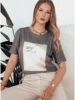 Dámské tričko CHANTE graphite FashionStreet RY2585 Dámské tričko CHANTE graphite FashionStreet RY2585