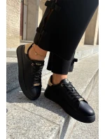 Dámské Sneakersy Z Eko Kůže Big Star RR274257 Černé