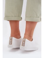 Dámské tenisky z eko kůže Big Star TT274001 Bílé