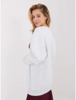 WT BL mikina A1047.69 světle šedá