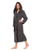 Unisex župan Athena s kapucí 3116 antracit - Vestis Unisex župan Athena s kapucí 3116 antracit - Vestis