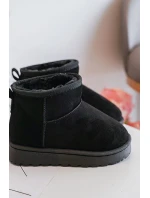 Dětské zimní boty izolované černé Nallita