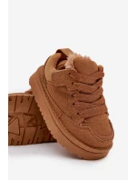 Dětské tenisky s teplou podšívkou Camel Mireen