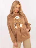 Mikina DHJ BL A8695.65P camel Mikina DHJ BL A8695.65P camel