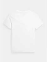 Chlapecké tričko 4FJSS23TTSHM294 bílé - 4F