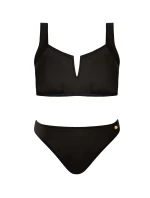 Dámské dvoudílné plavky S1011PM4 Panama 4 černé - Self Dámské dvoudílné plavky S1011PM4 Panama 4 černé - Self