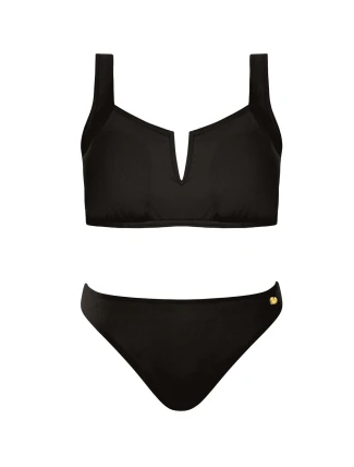 Dámské dvoudílné plavky S1011PM4 Panama 4 černé - Self Dámské dvoudílné plavky S1011PM4 Panama 4 černé - Self