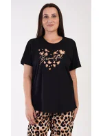 Dámské pyžamo kapri Beautiful Dámské pyžamo kapri Beautiful