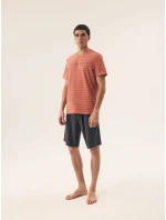 Pánské pyžamo 42635 Deli coral - HENDERSON