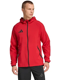 Pánská větrovka adidas Tiro 26 Travel Jacket Červená KD3337 pánské